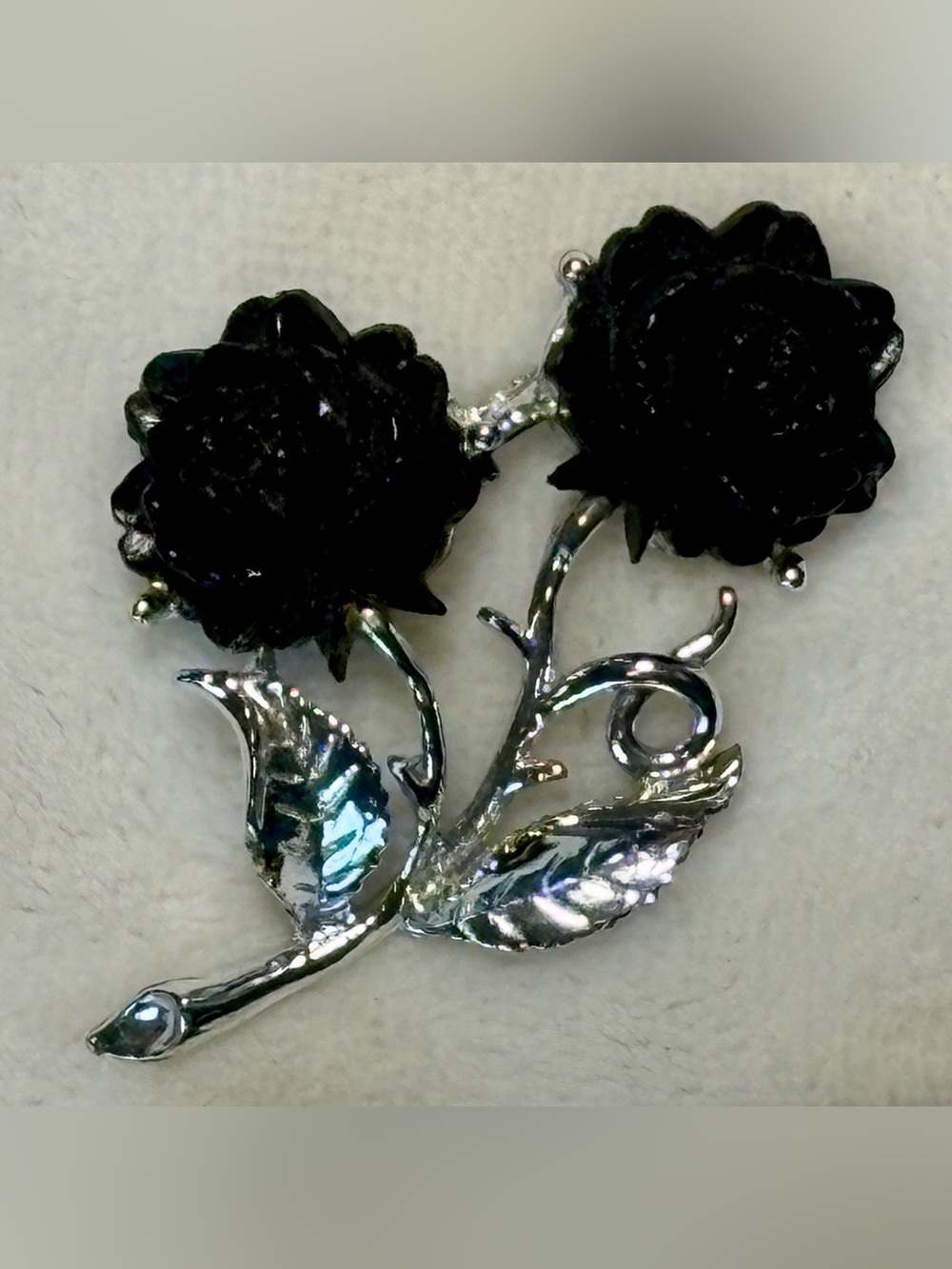Vintage Brooch Pin Lot of 5 Rhinestone Butterfly Floral Costume Jewelry - Picture 2 of 13